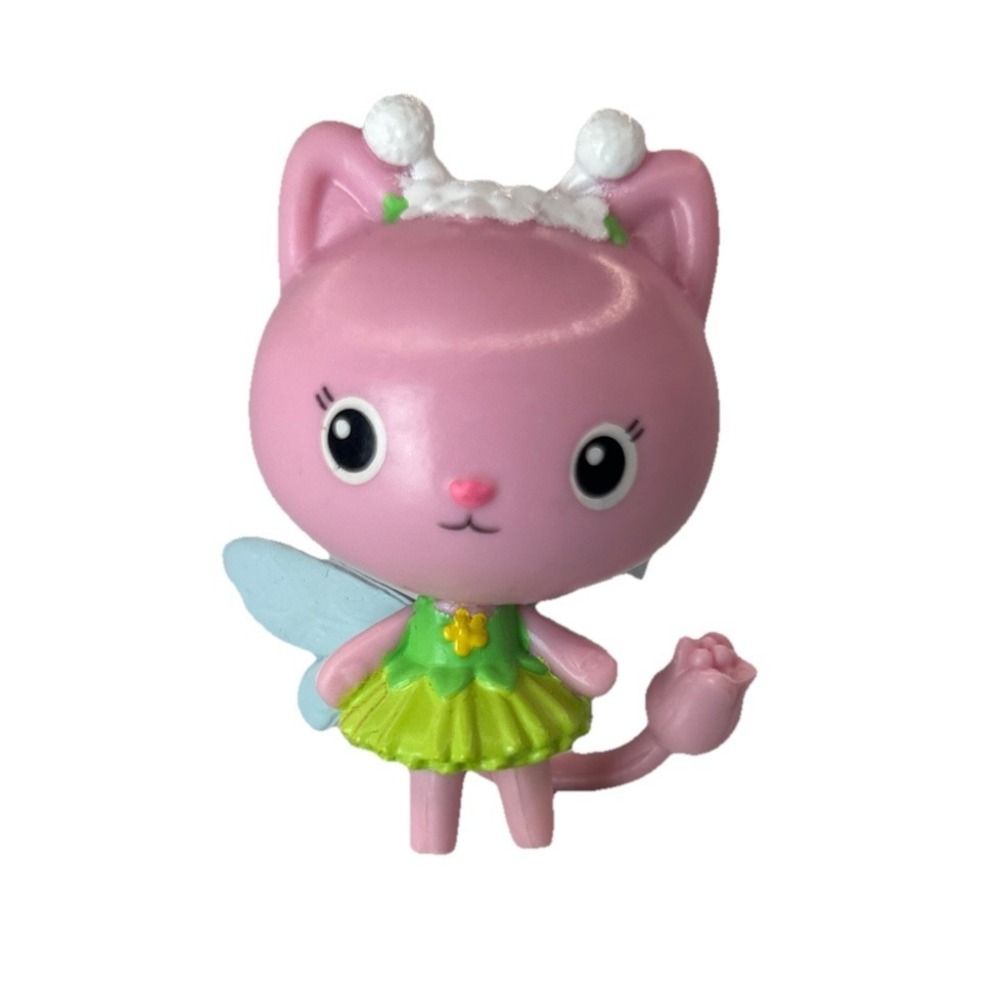 Gabby's Dollhouse Netflix Pink Kitty Fairy Purr-ific Mini Action Figure 1.7"